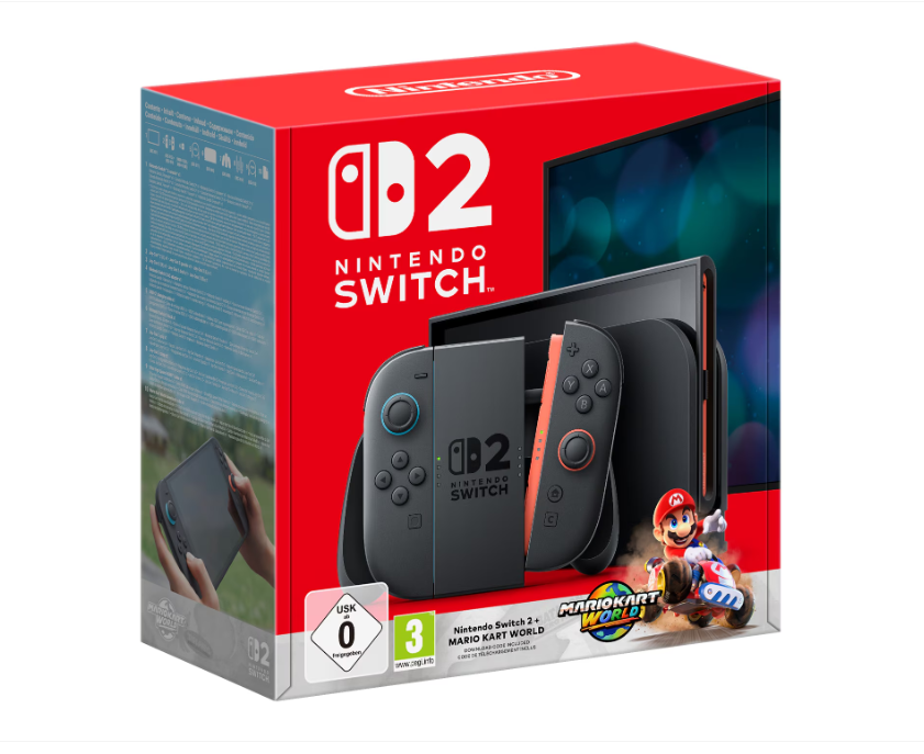 Consola Nintendo Switch 2, Light Blue/Light Red JoyCon Bundle